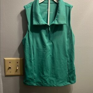 Fore The Girls sleeveless polo top